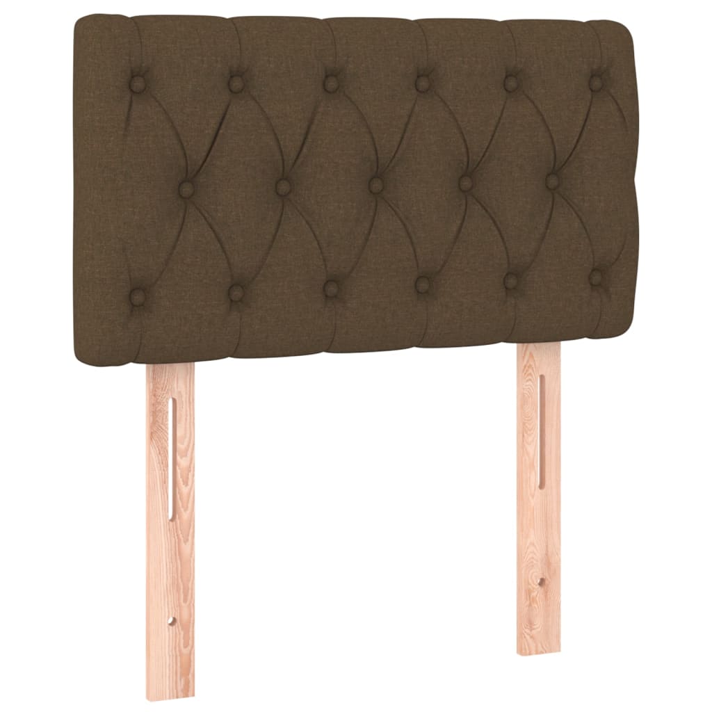 Kopfteil Hellgrau 80x7x118/128 cm Stoff