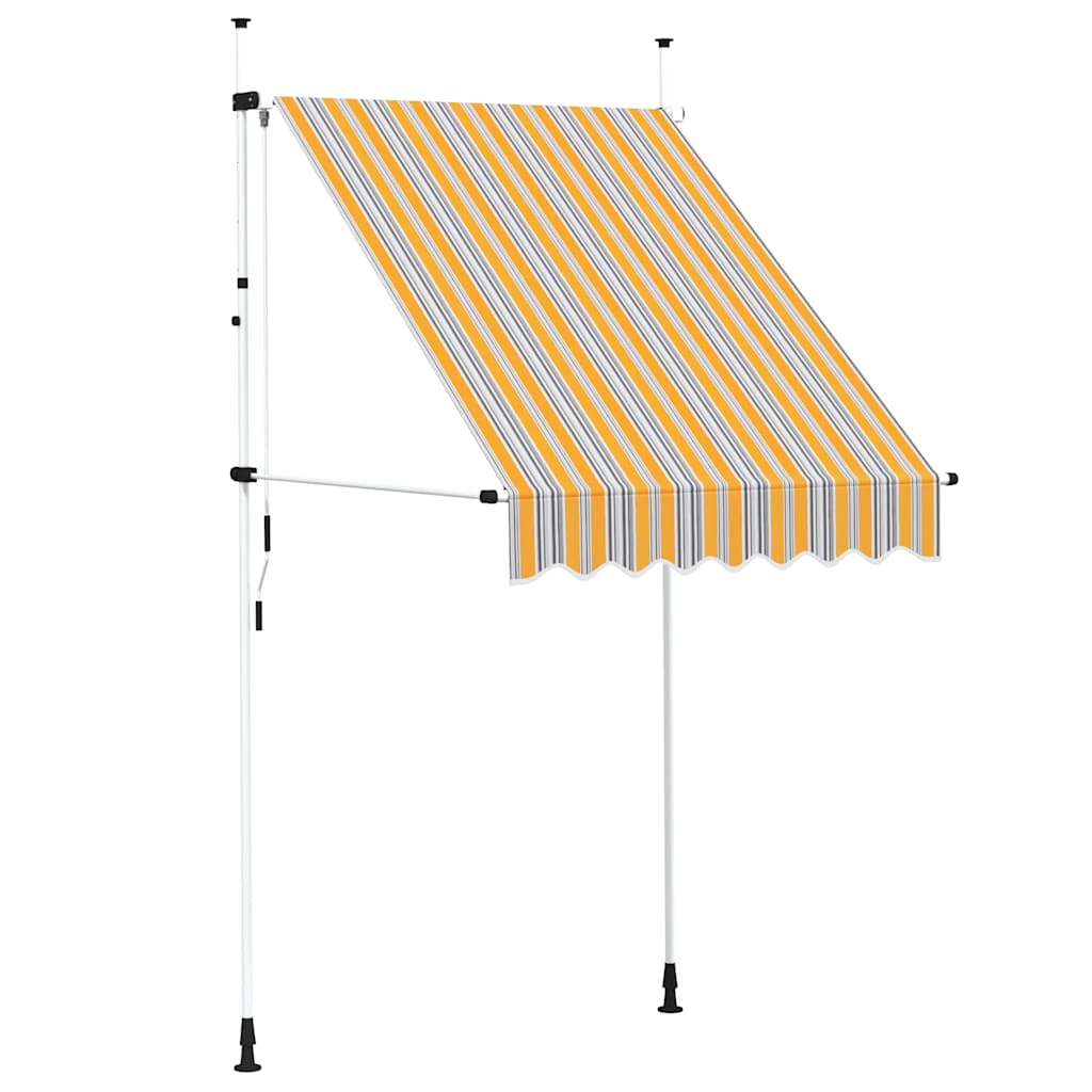 Einziehbare Markise Handbetrieben 150 cm Anthrazit