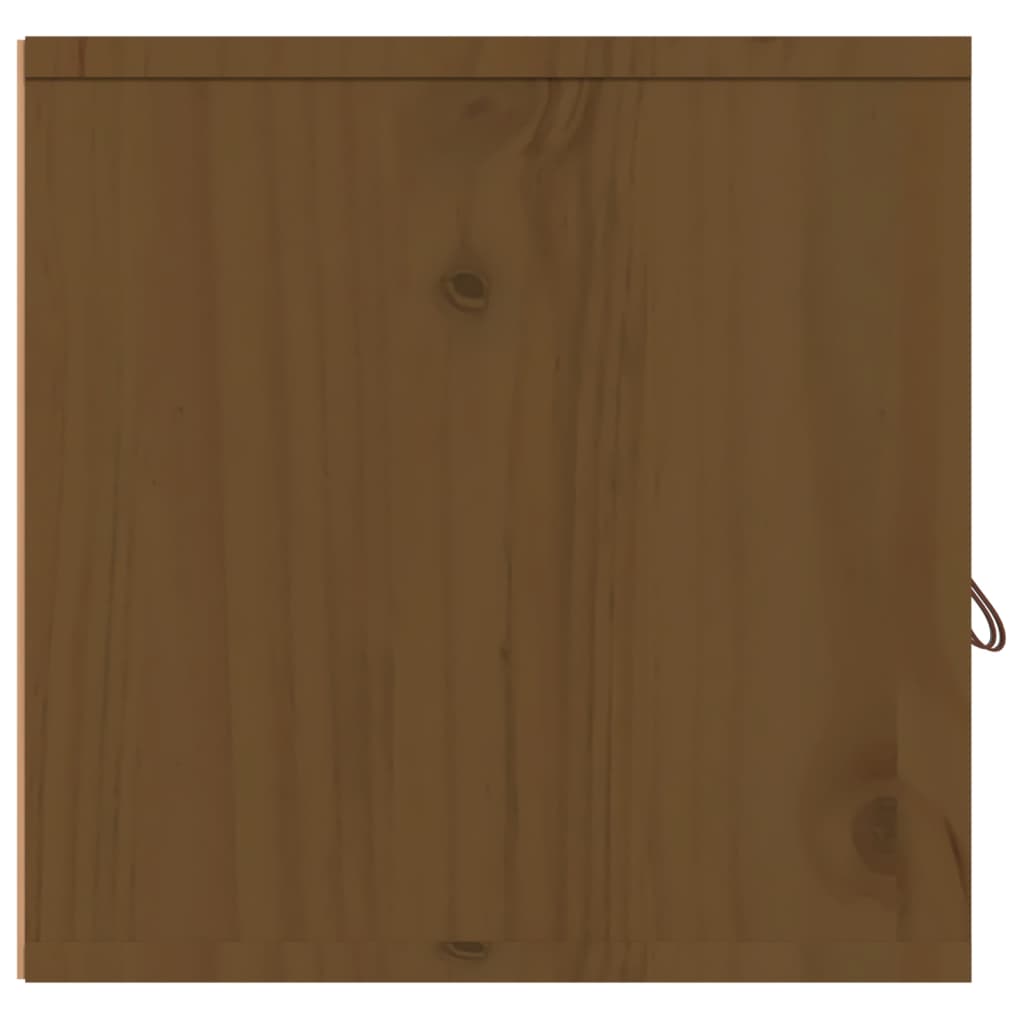 Wandschrank 80x30x30 cm Massivholz Kiefer