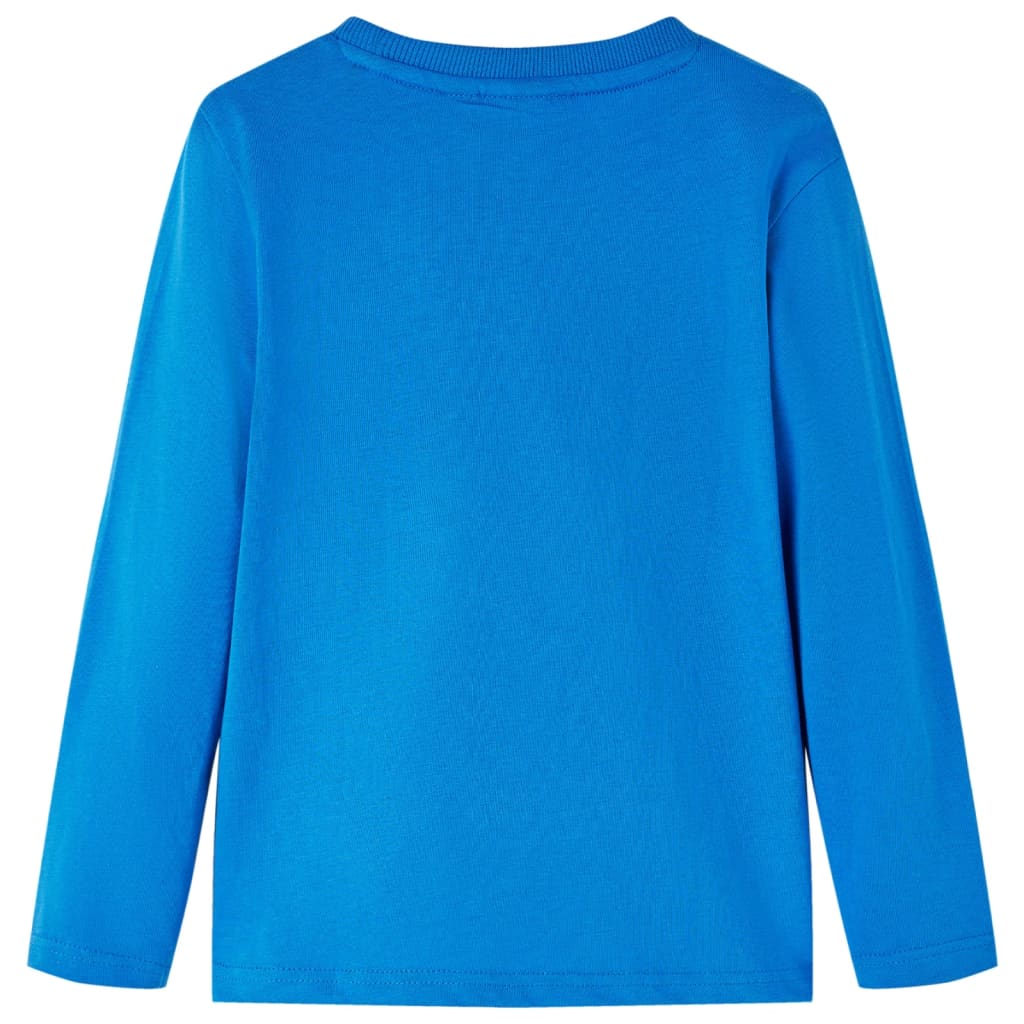 Kinder-Langarmshirt Dunkelrot 140