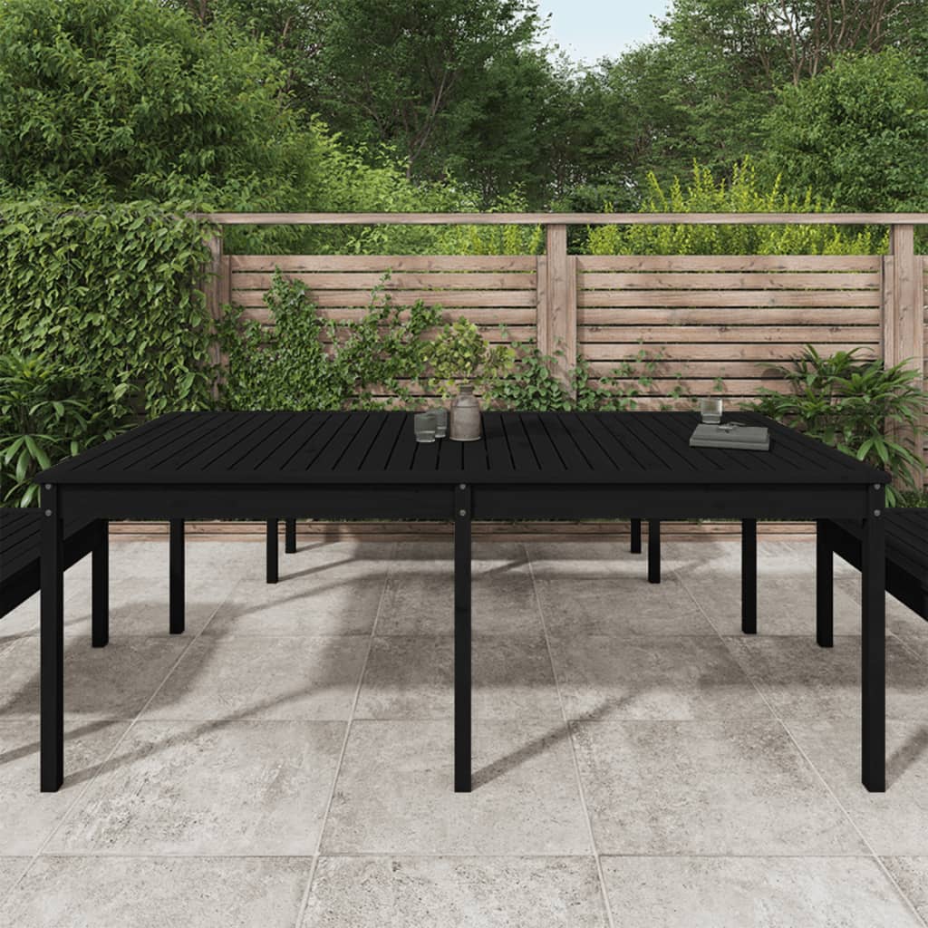 Gartentisch 82,5x82,5x76 cm Massivholz Kiefer