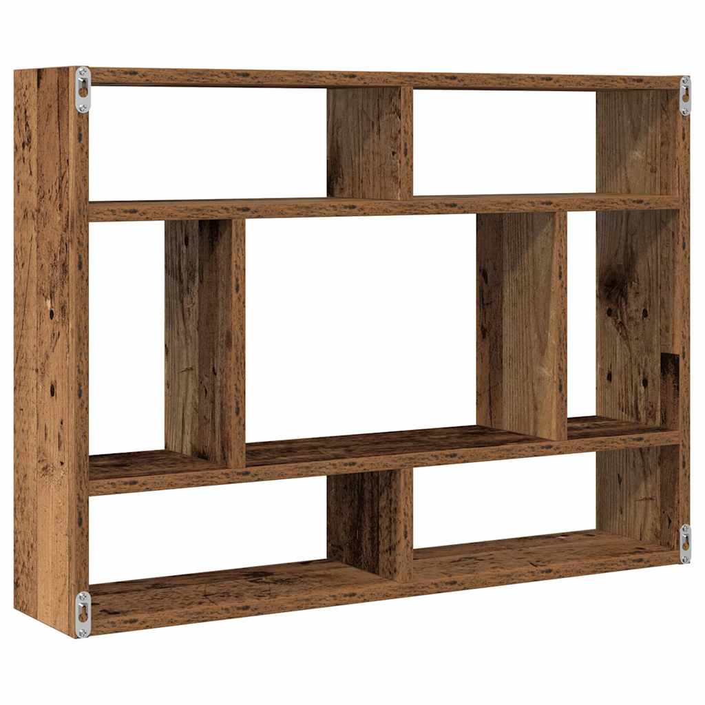 Wandregal Weiß 75x16x55 cm Holzwerkstoff
