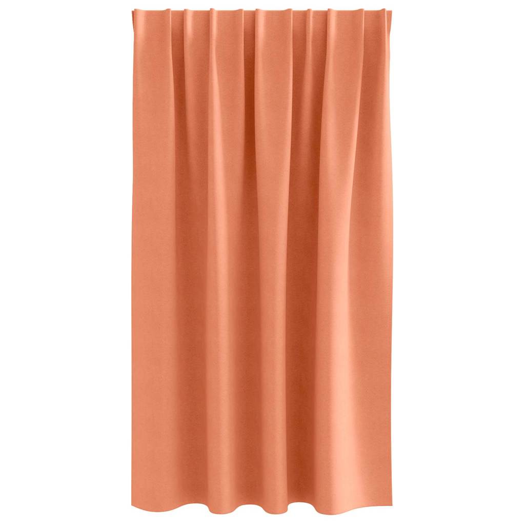 Verdunkelungs-Vorhänge mit Ringen 2 pcs Beige 140 x 140 cm