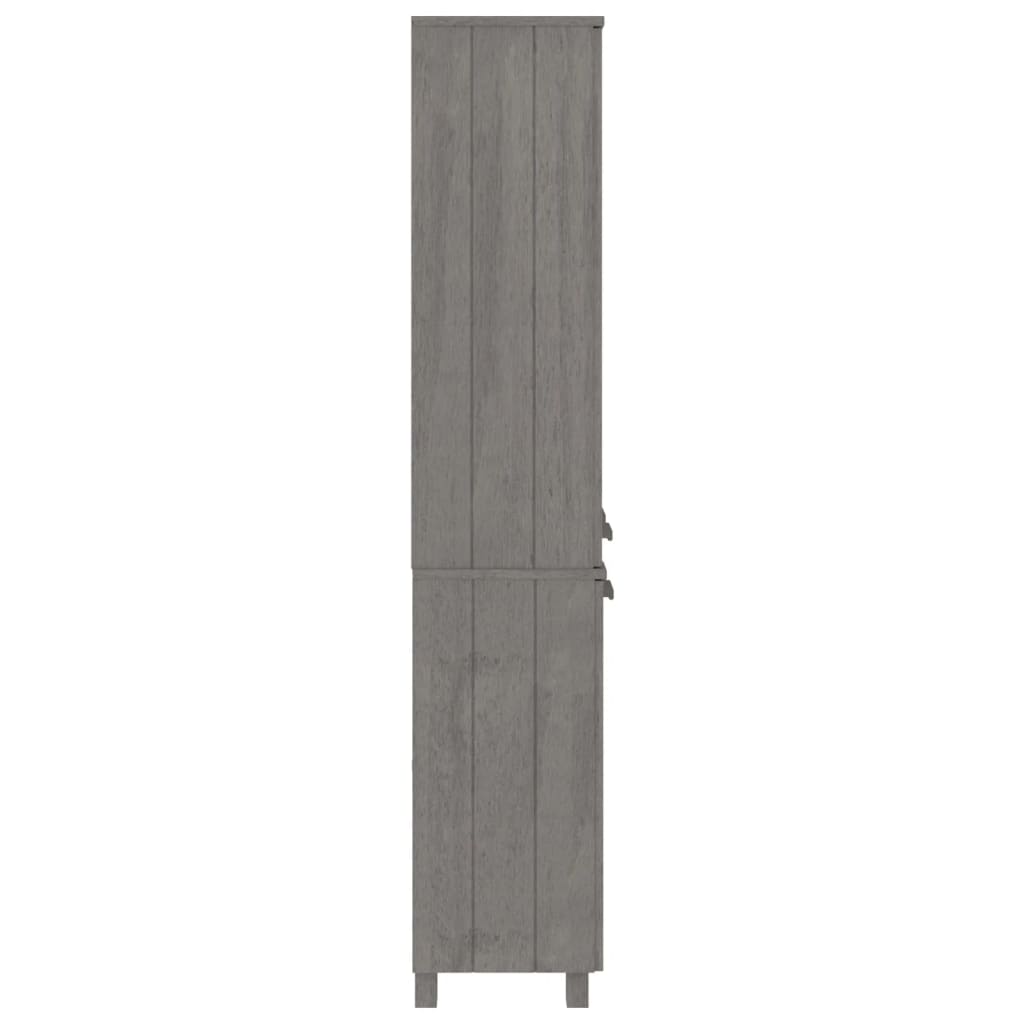 Highboard HAMAR Massivholz Kiefer Honigbraun