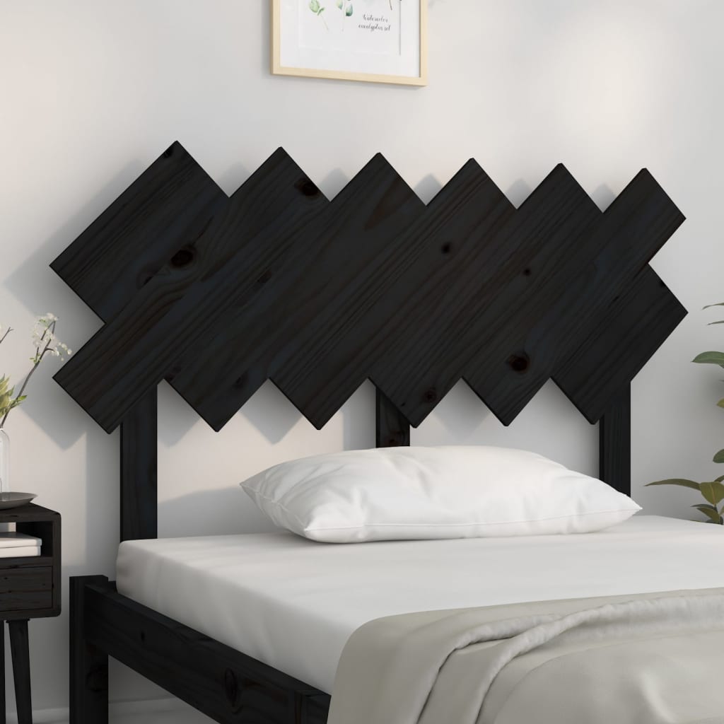 Kopfteil Grau 72,5x3x81 cm Massivholz Kiefer