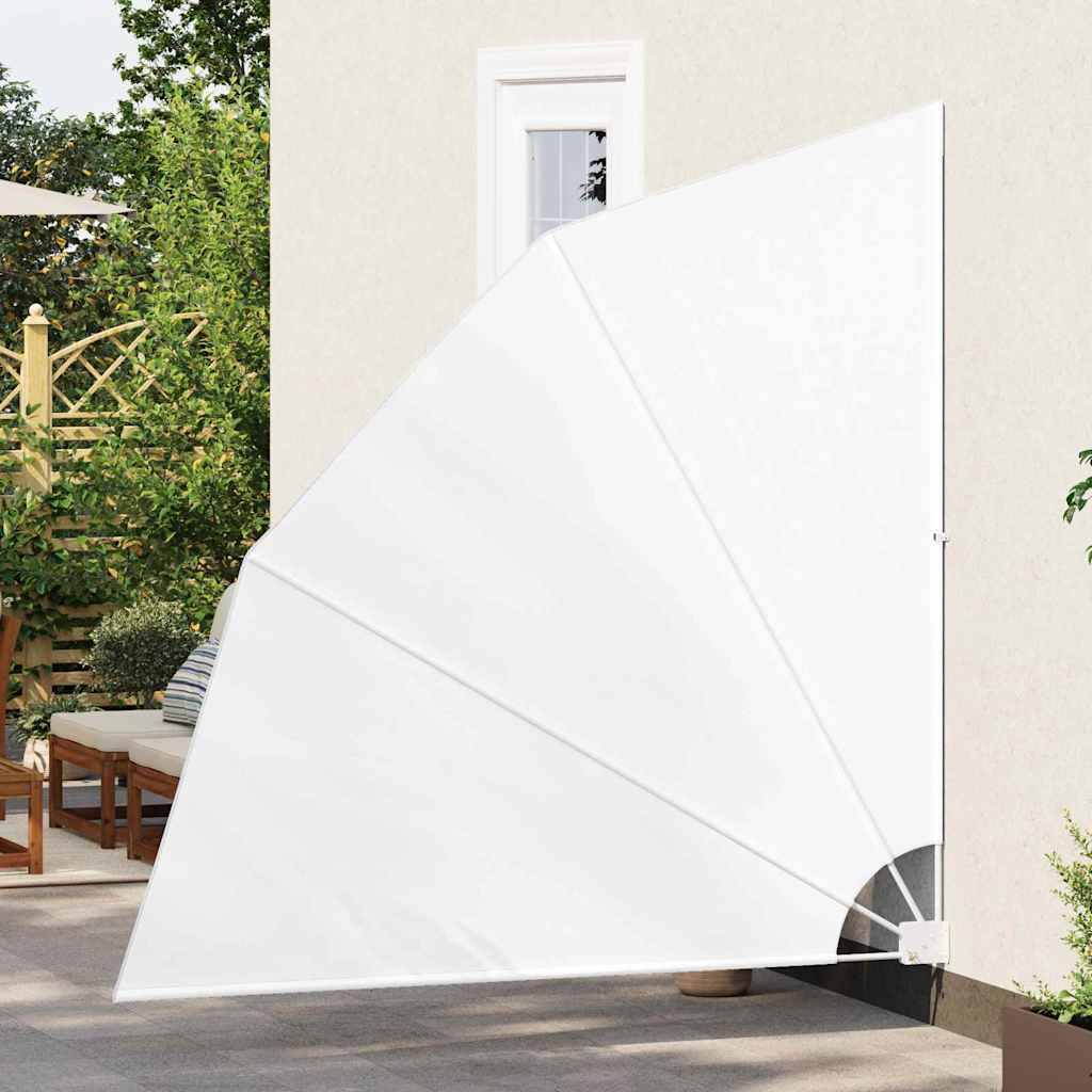 Faltbarer Balkonfächer Grau 210×210 cm