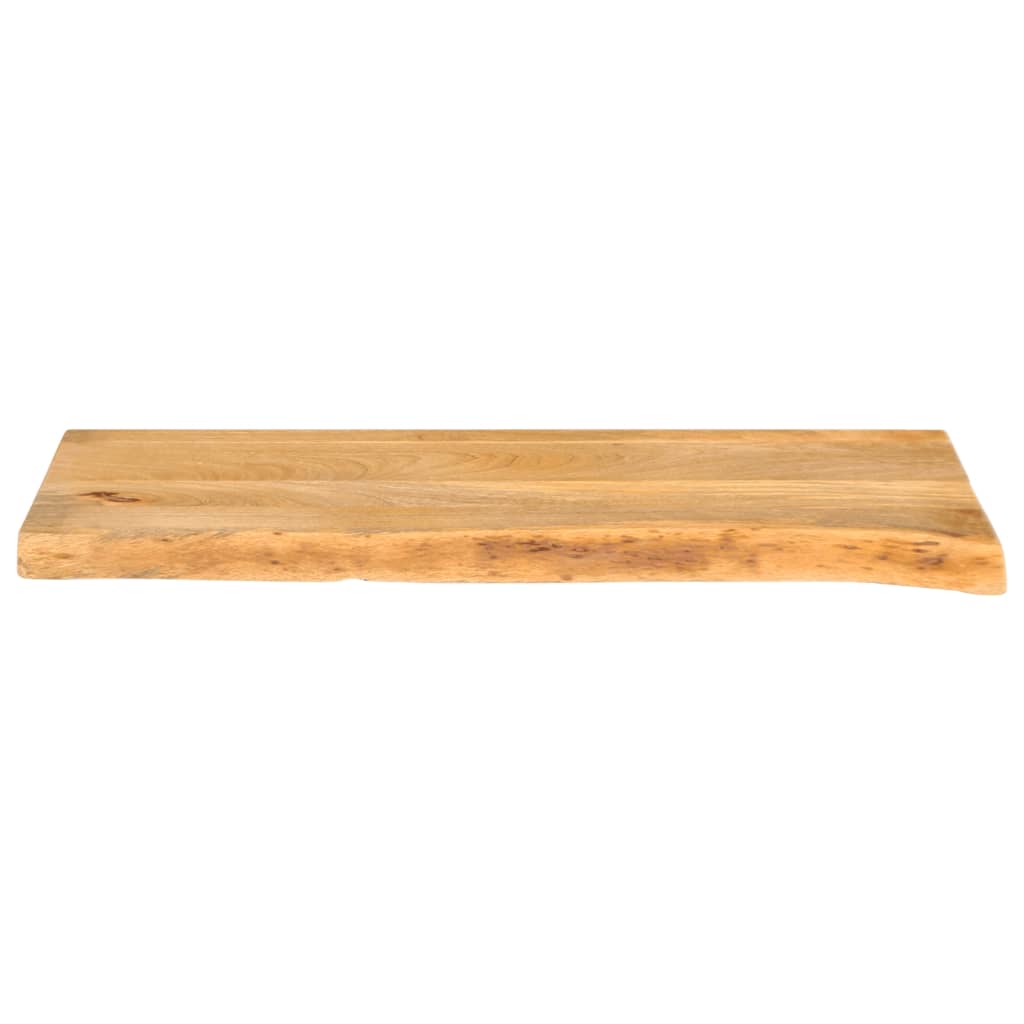 Wandregal 40x20x2,5 cm Rechteckig Massivholz Akazie Baumkante