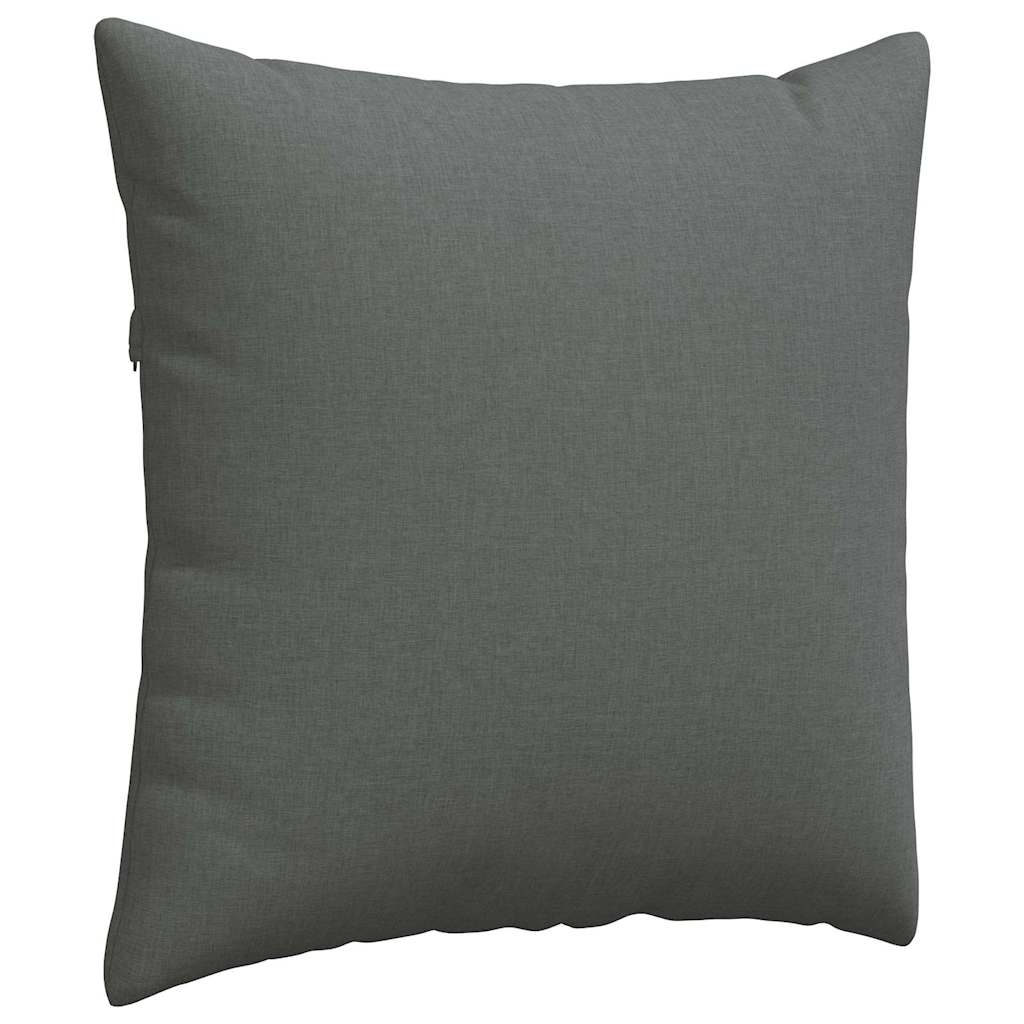 Sofakissen 2 pcs Hellgrau 50 x 30 cm Stoff