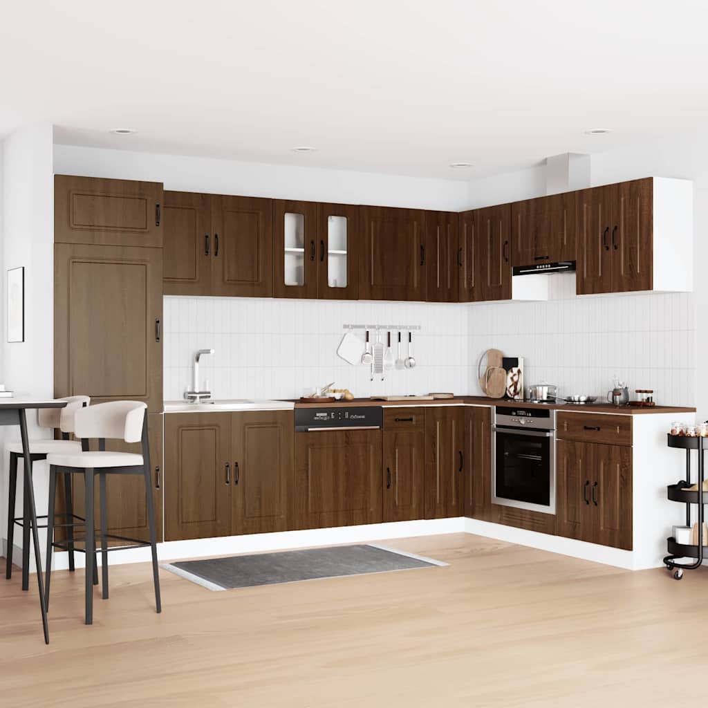 Küchenschrank Kalmar Weiß 80 x 46 x 81.5 cm Holzwerkstoff