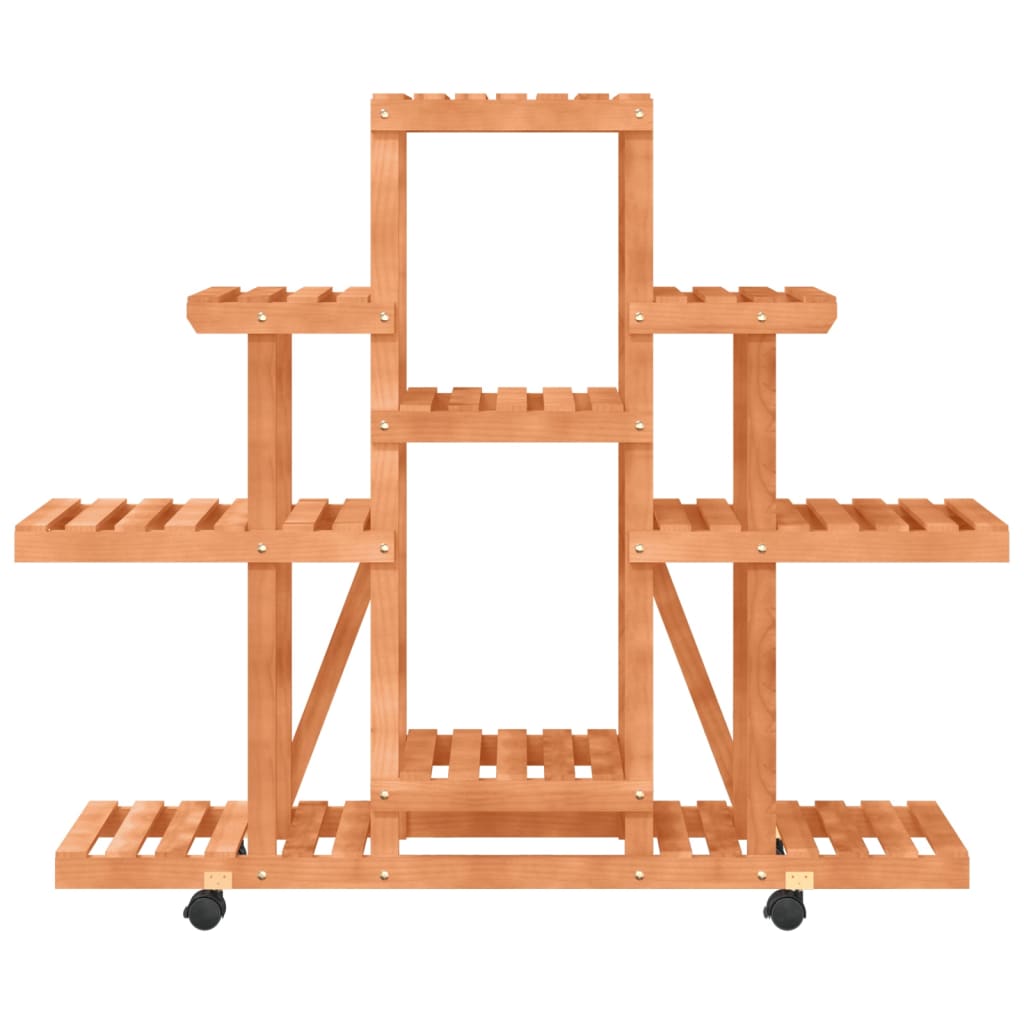 Blumenständer 110x25x96 cm Massivholz Tanne