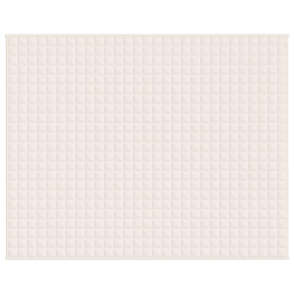 Gewichtsdecke Grau 122x183 cm 5 kg Stoff