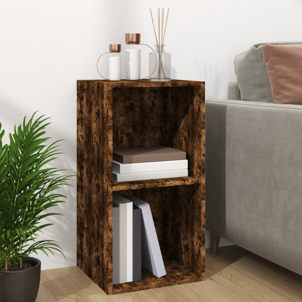 Schallplatten-Aufbewahrungsbox Weiß 71x34x36 cm Holzwerkstoff