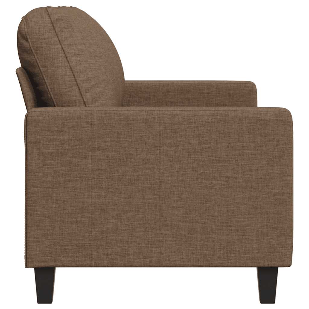 3-Sitzer-Sofa Hellgrau 180 cm Stoff