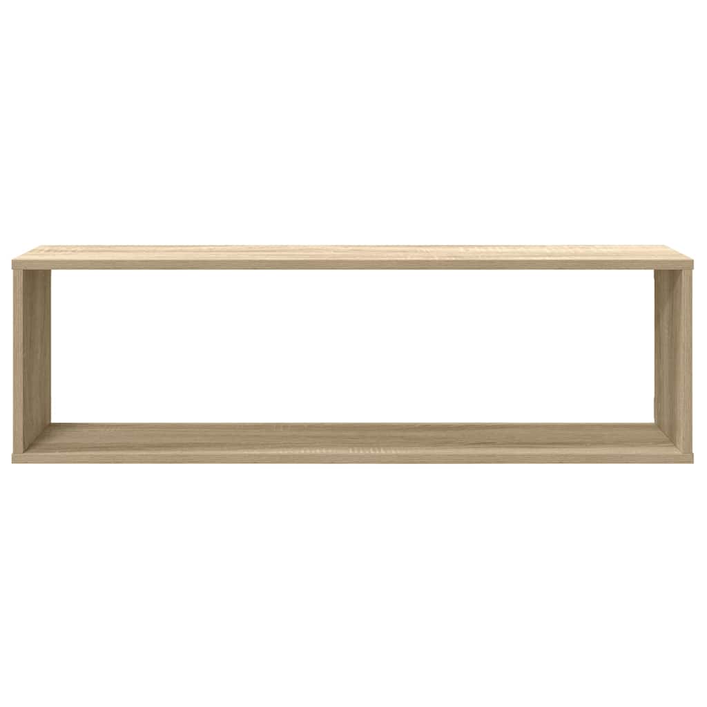 Würfelregale 2 Stk. Weiß 30x15x30 cm