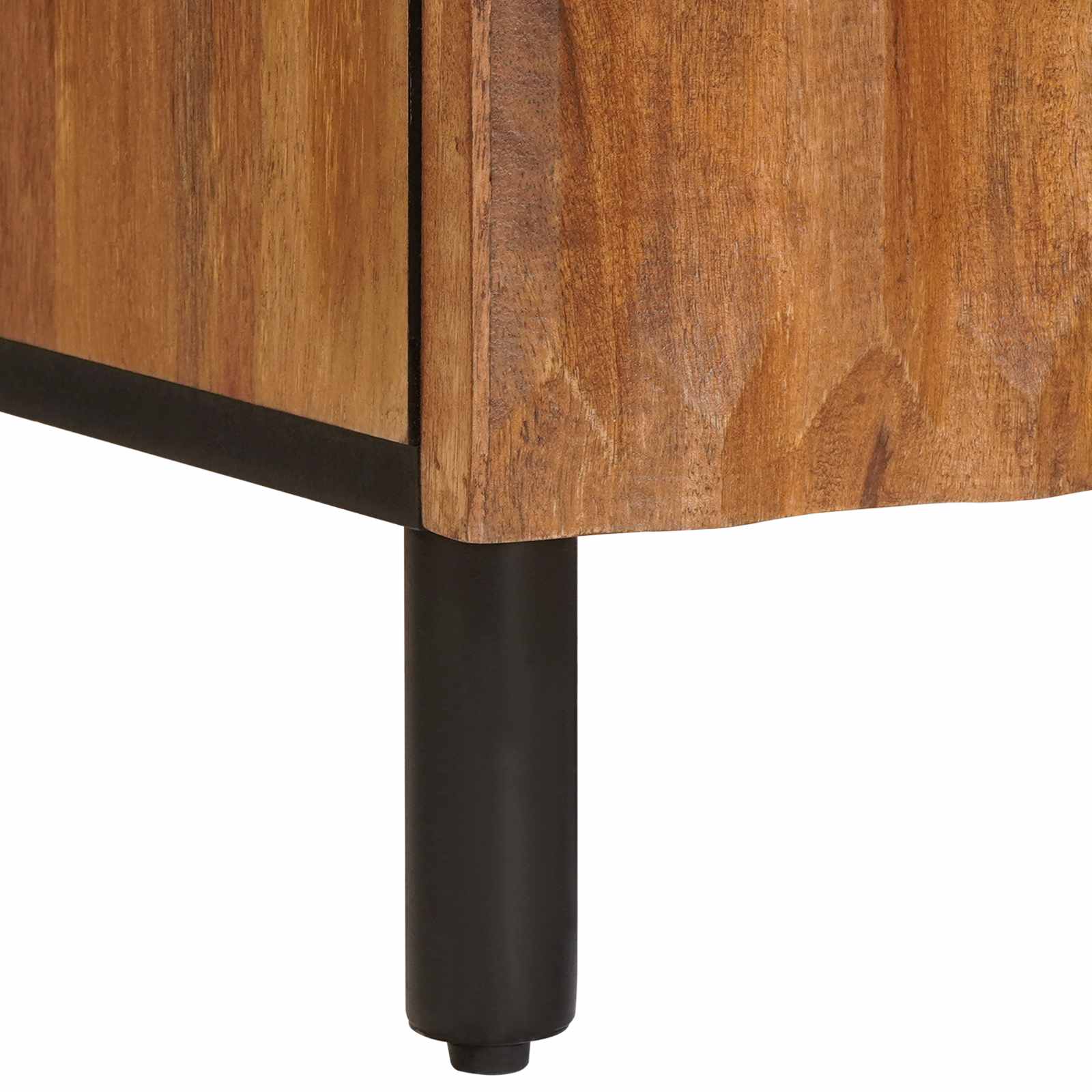 Sideboard mit Tür Weiße gewaschene Oberfläche 60 x 33 x 75 cm