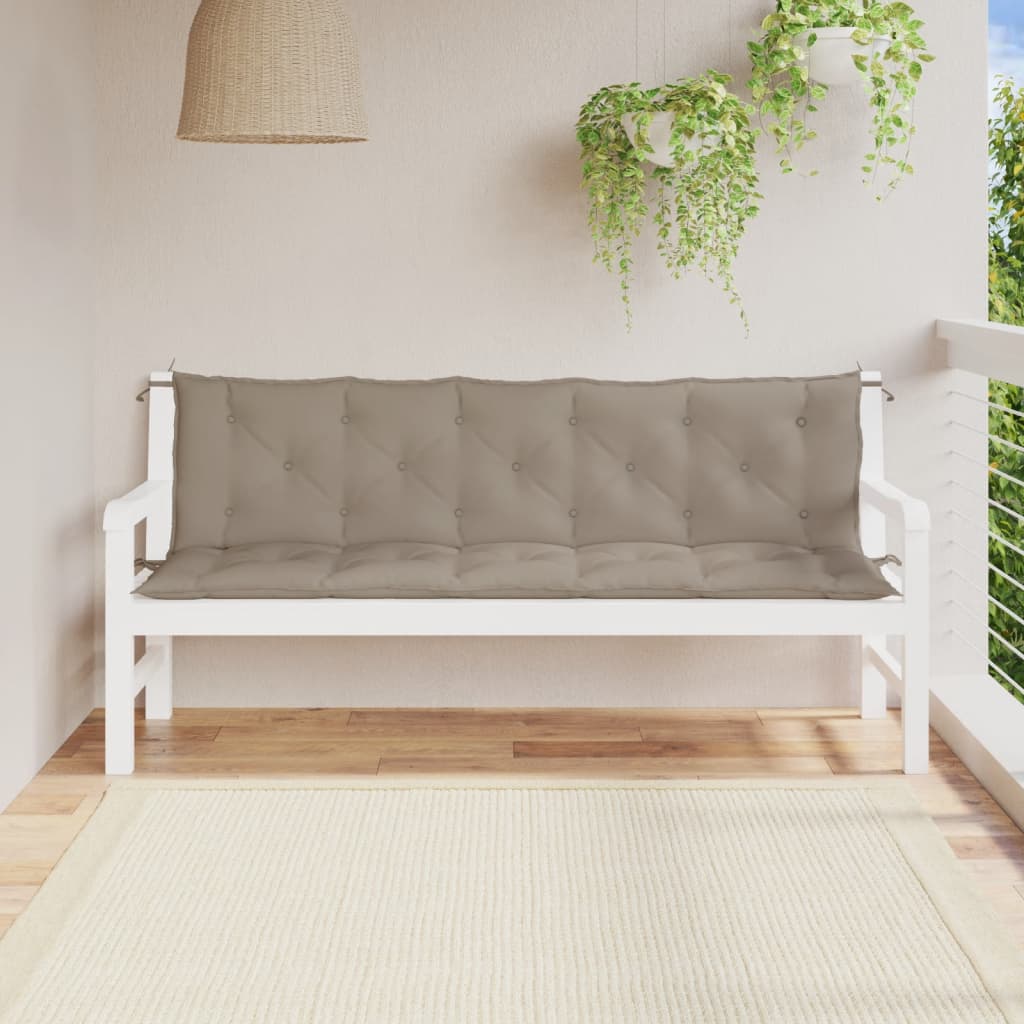 Gartenbank-Auflagen 2 Stk. Königsblau 100x50x7 cm Oxford-Gewebe