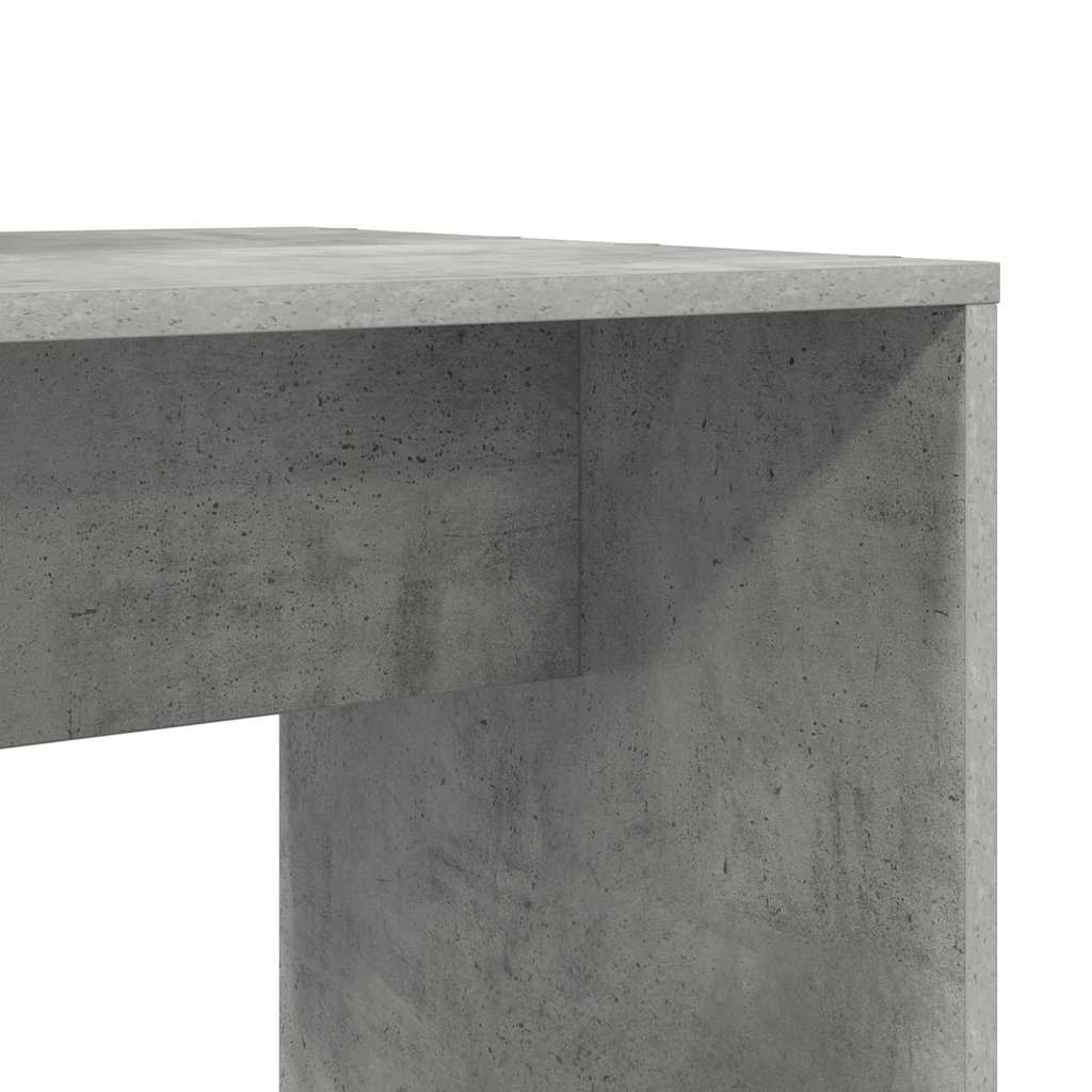 Schreibtisch mit Regal Weiß 138,5 x 55 x 143 cm Holzwerkstoff