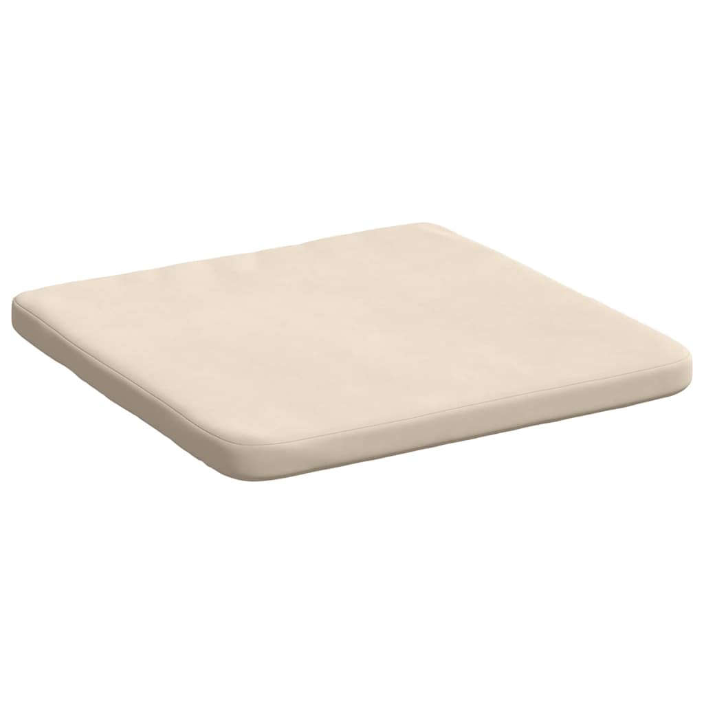 Sitzkissen 4 pcs Taupe 40 x 40 x 3 cm Mikrofaserstoff