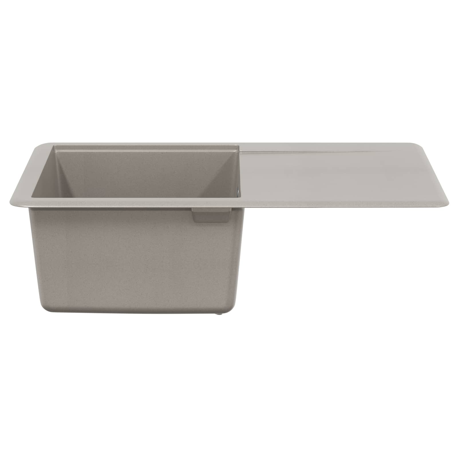 Waschbecken Schwarz 470 x 440 mm Granit