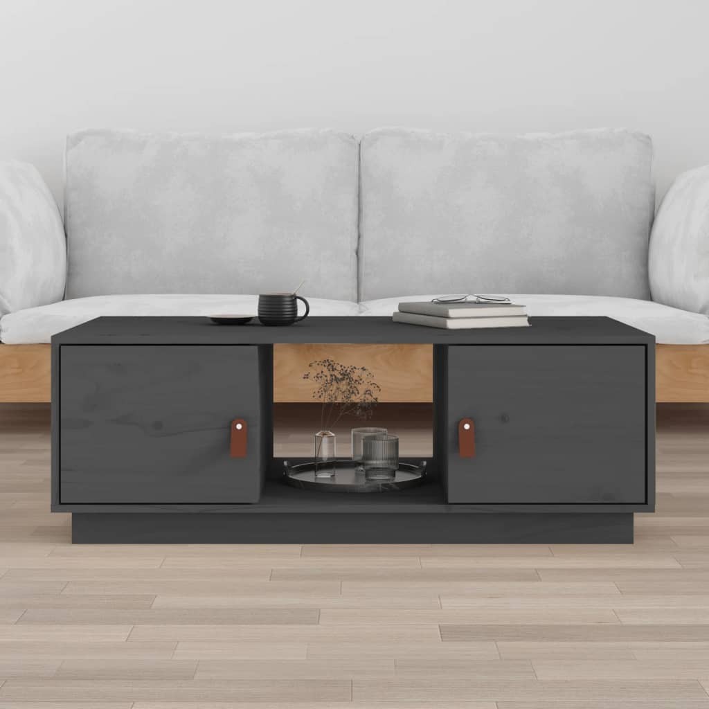 Couchtisch 100x50x35 cm Massivholz Kiefer