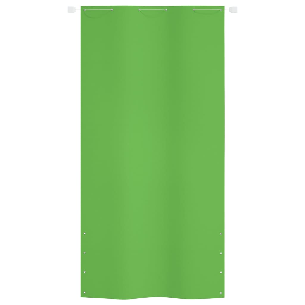 Balkon-Sichtschutz Hellgrün 100x240 cm Oxford-Gewebe
