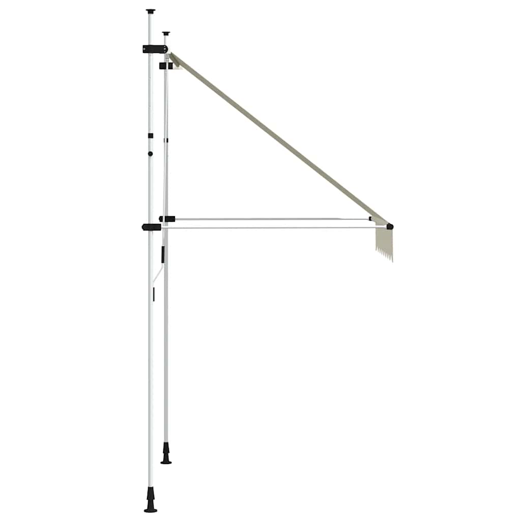 Einziehbare Markise Handbetrieben 150 cm Anthrazit
