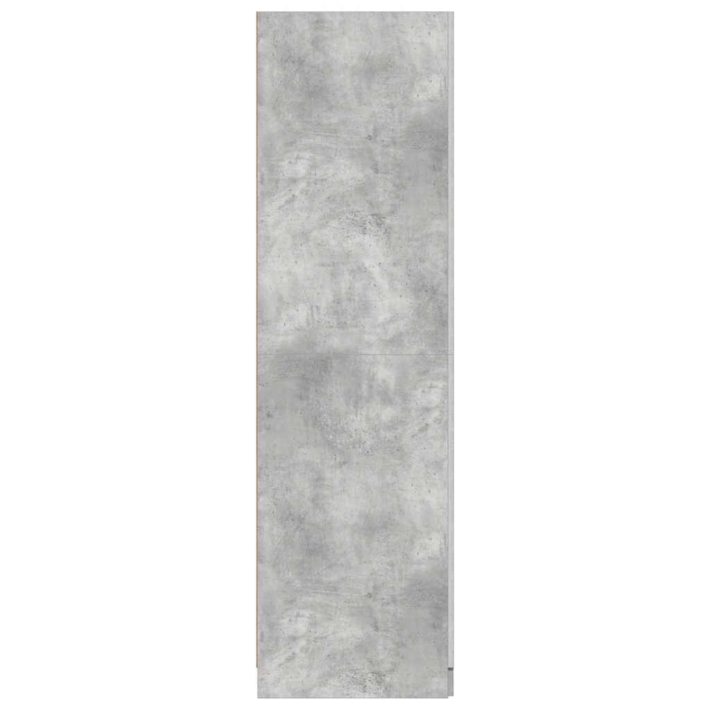 Kleiderschrank Weiß 80x52x180 cm Holzwerkstoff