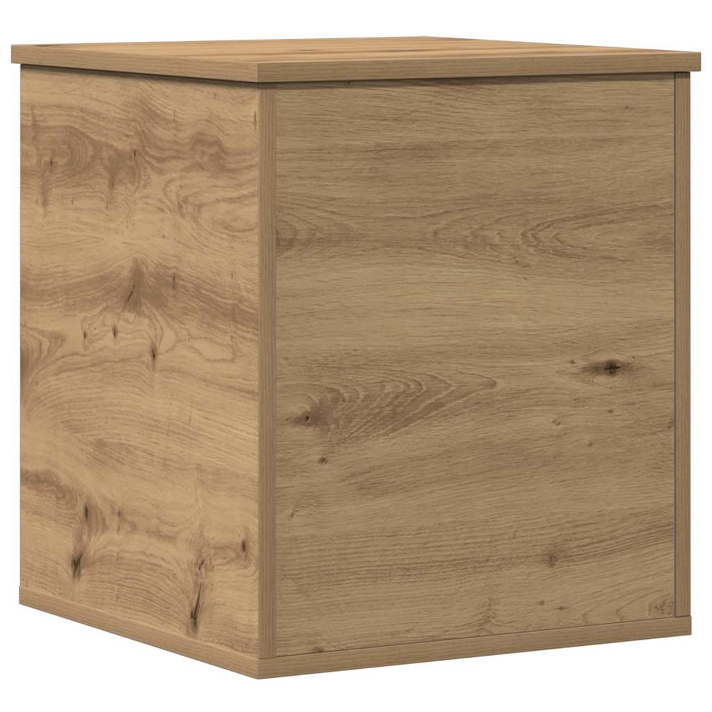 Aufbewahrungstruhe Weiß 84x42x46 cm Holzwerkstoff