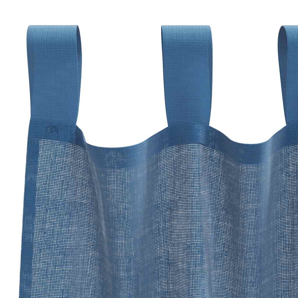 Voile Vorhänge mit Ösen 2 Stk. Apfelgrün 140x140 cm