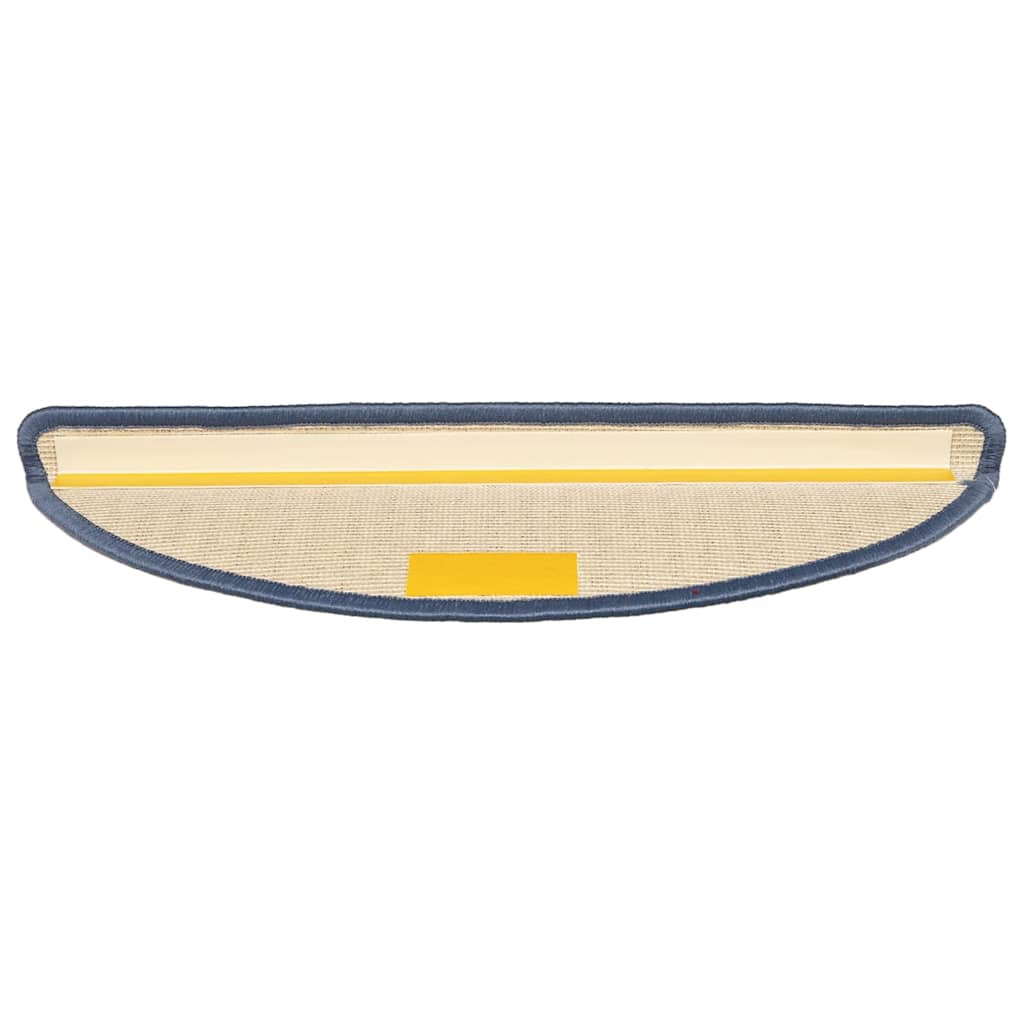Stufenmatten 15 Stk. 56x17x3 cm Anthrazit Halbrund
