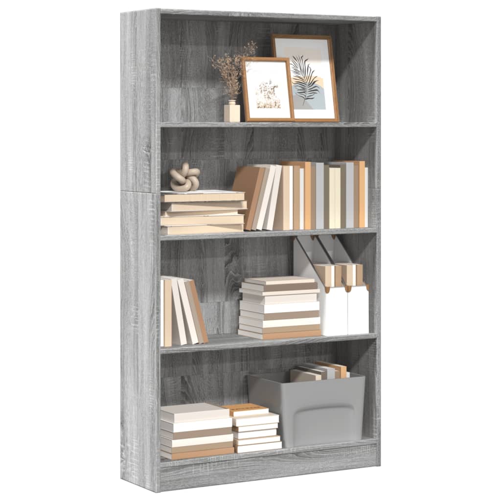 Bücherregal Weiß 40x24x75 cm Holzwerkstoff