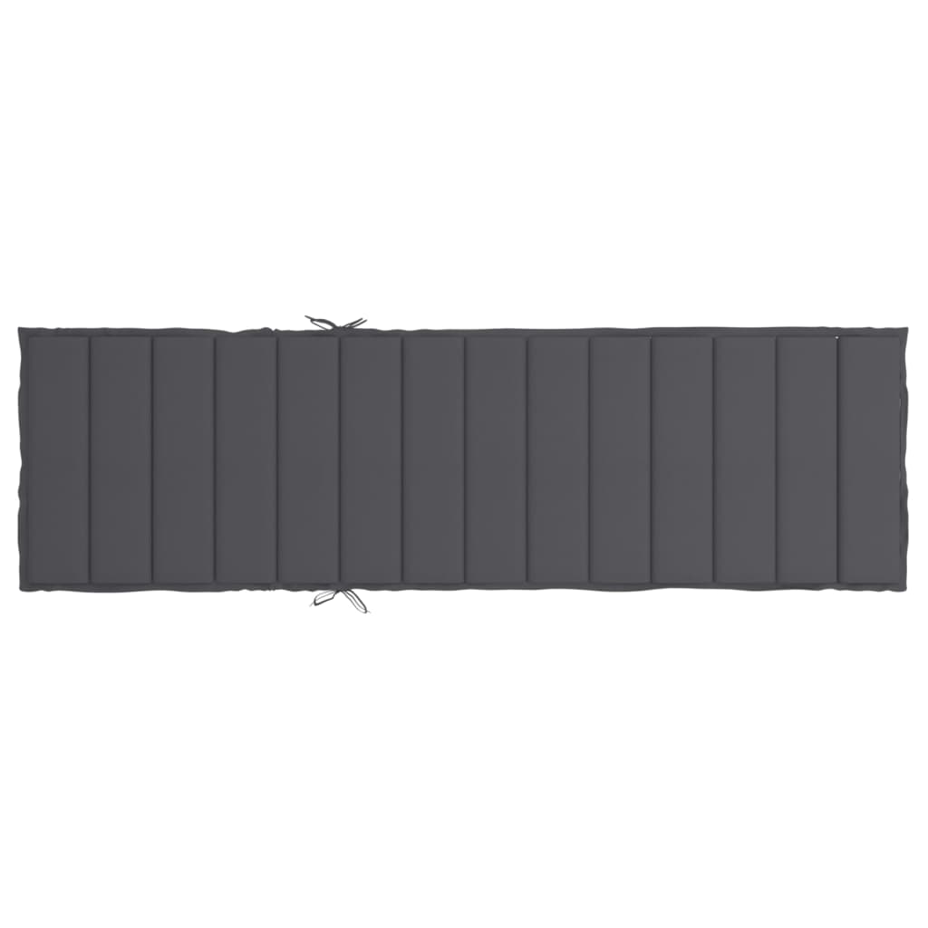 Liege-Kissen Blatt Blattmuster 200 x 70 x 3 cm Oxford-Stoff