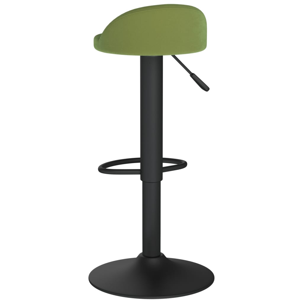 Barhocker Dunkelgrün Samt