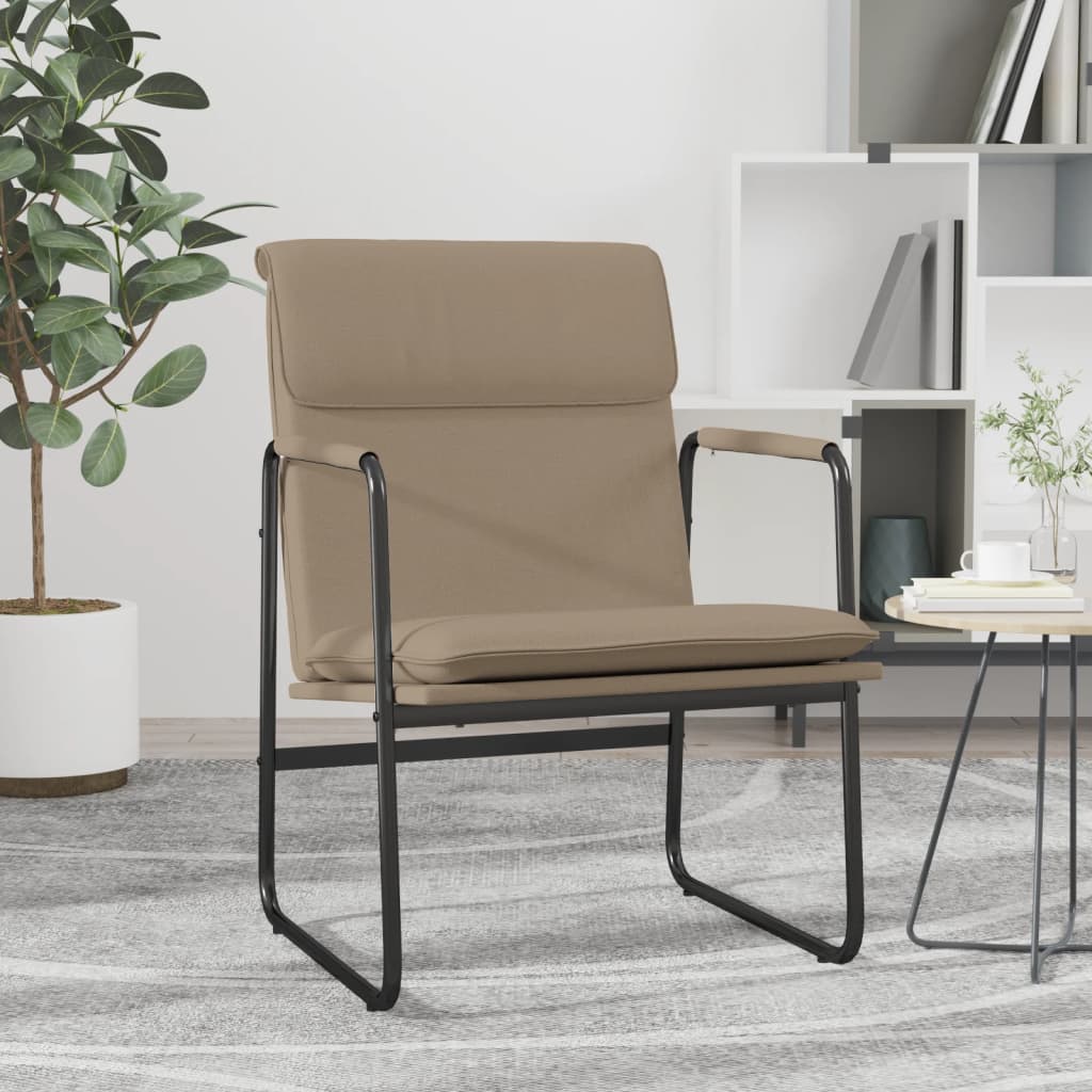 Loungesessel Grau 55x64x80 cm Kunstleder