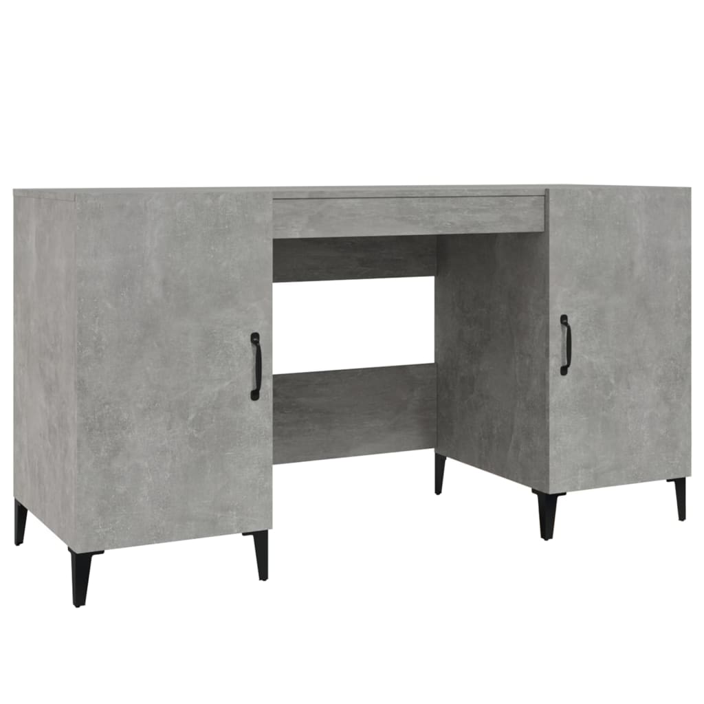 Schreibtisch mit Tür Altholz 140 x 50 x 75 cm Holzwerkstoff