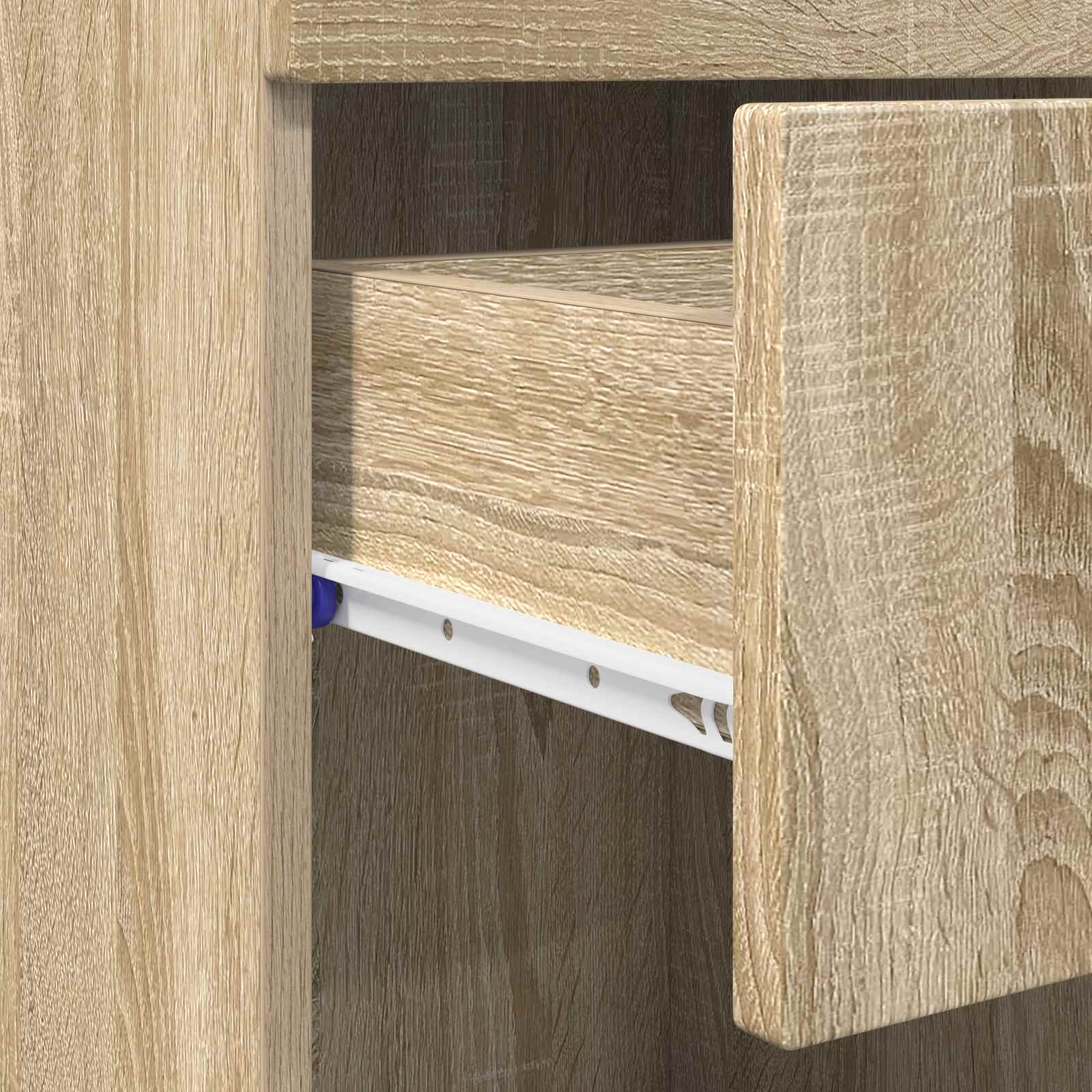 Badezimmermöbel-Set TULUM 2 pcs Weiß 60 x 34 x 63 cm