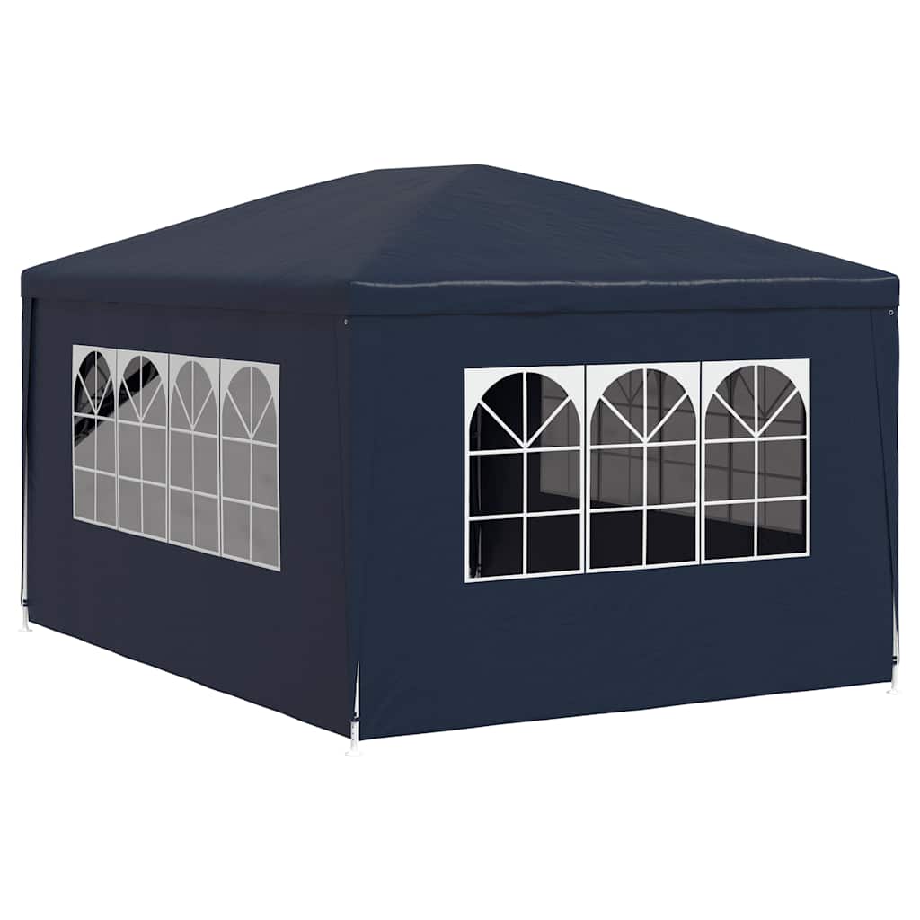 Party-Zelt 400 x 300 x 255 cm Rot PE und Stahl