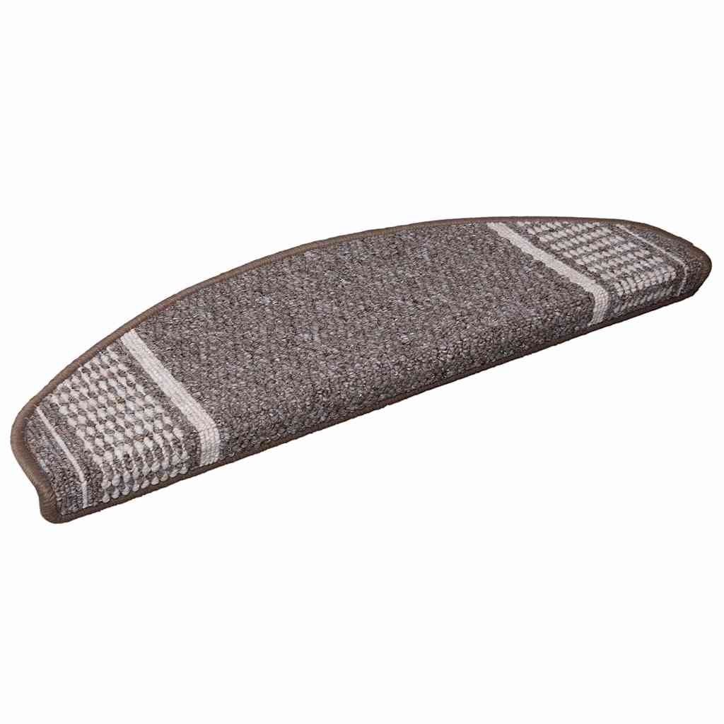 Selbstklebende Treppenschoner 15 pcs Anthrazit 65 x 21 x 4 cm