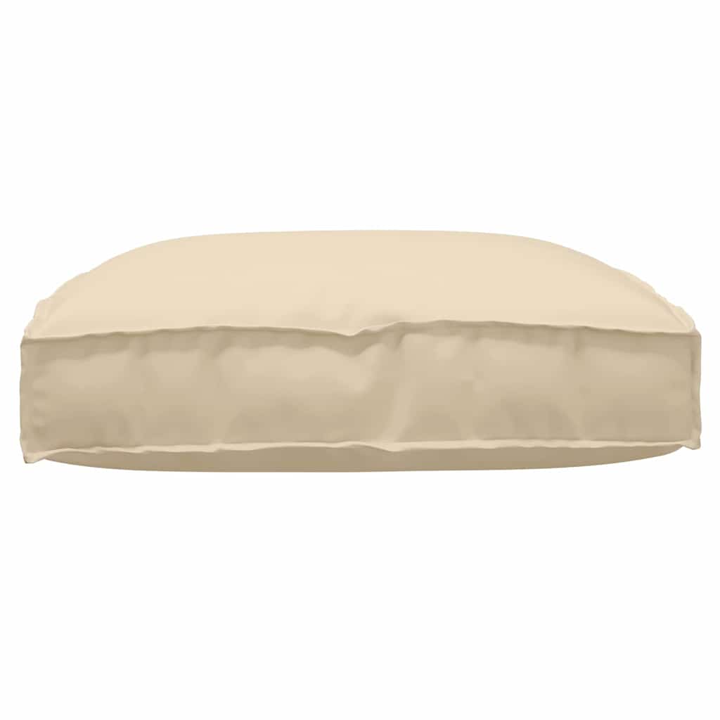 Kissen Anthrazit 80 x 80 x 12 cm Oxford-Stoff