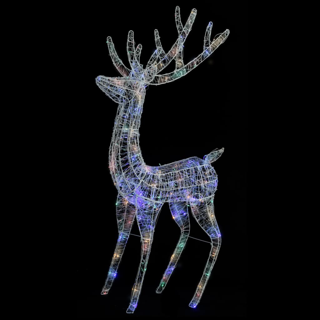 Rentiere Weihnachtsdekoration 2 Stk. 60x16x100 cm Acryl
