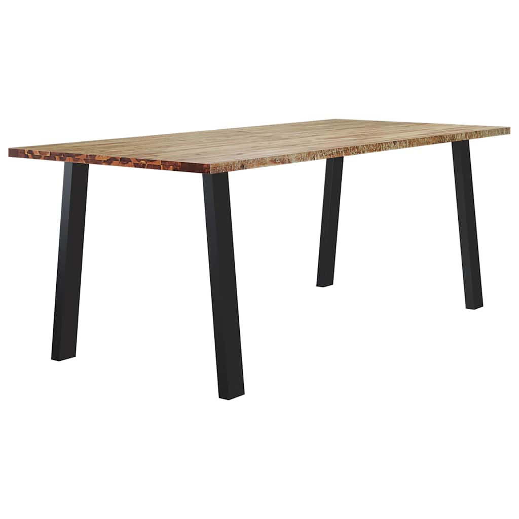 Esstisch 150x90x75 cm Massivholz Akazie