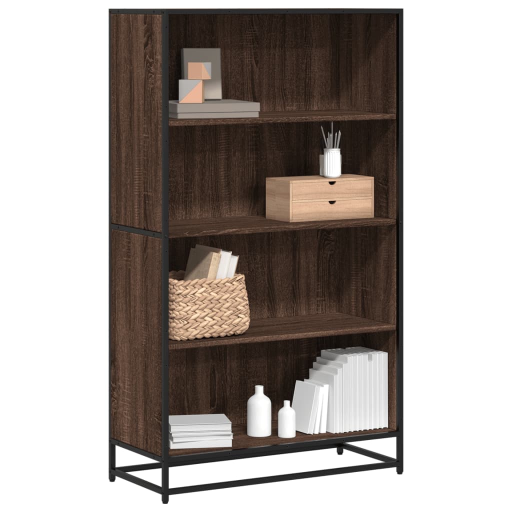 Bücherregal Schwarz 60x35x139 cm Holzwerkstoff