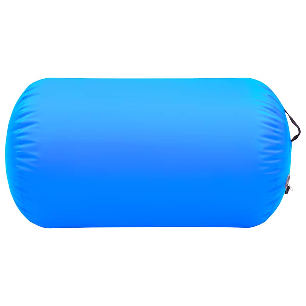 Aufblasbare Gymnastik-Rolle mit Pumpe 100x60 cm PVC Rosa