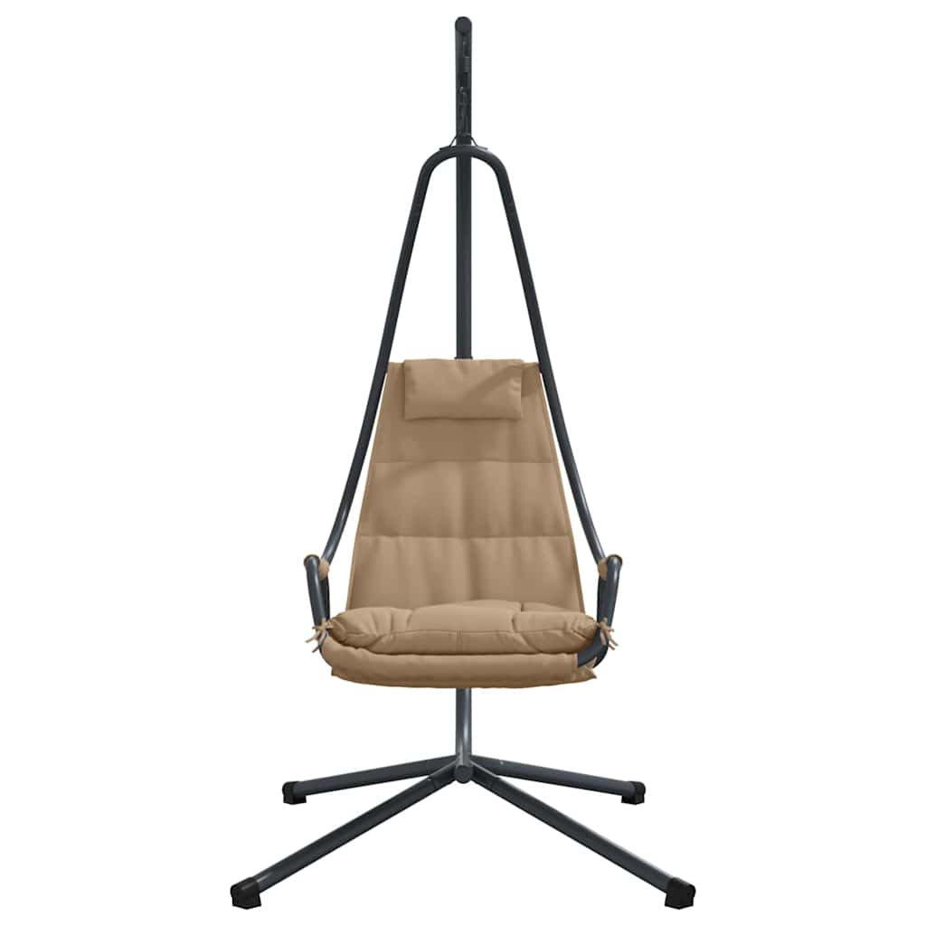 Hängendes Ei-Stuhl Anthrazit 94 x 107 x 196,5 cm Stahl