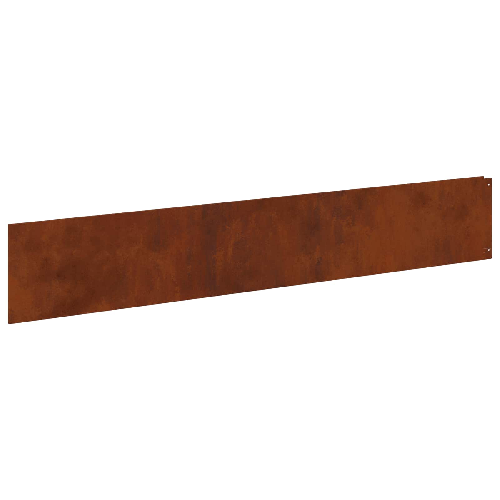 Raseneinfassung 10 pcs 100 x 12 cm Stahl Anthrazit