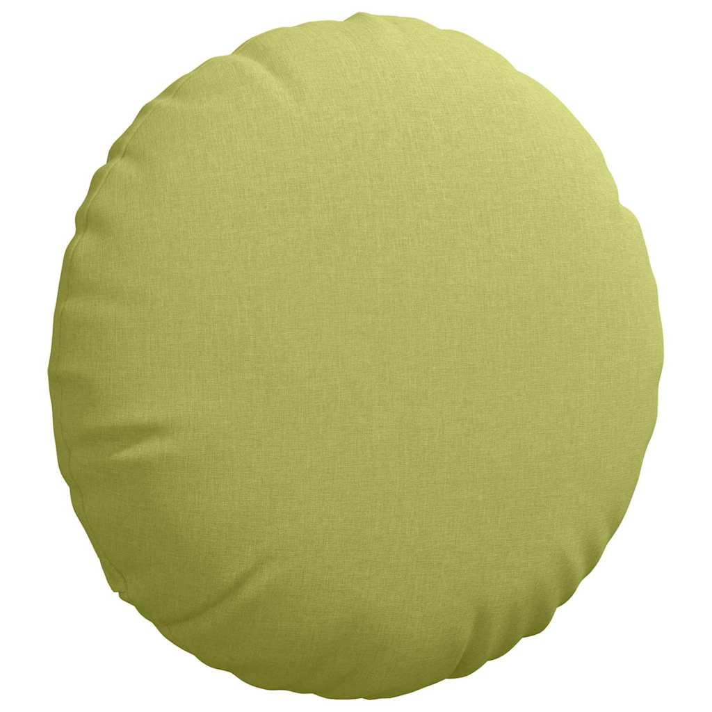 Sitzkissen 2 pcs Hellgrau Ø30 x 13 cm Stoff