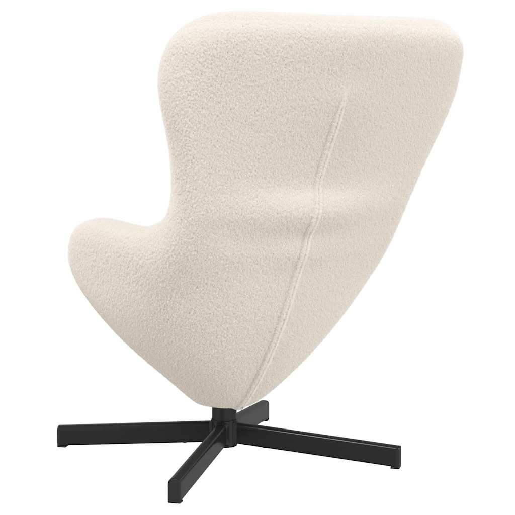 Eiersessel Hellgrau 63 x 73 x 90 cm Stoff