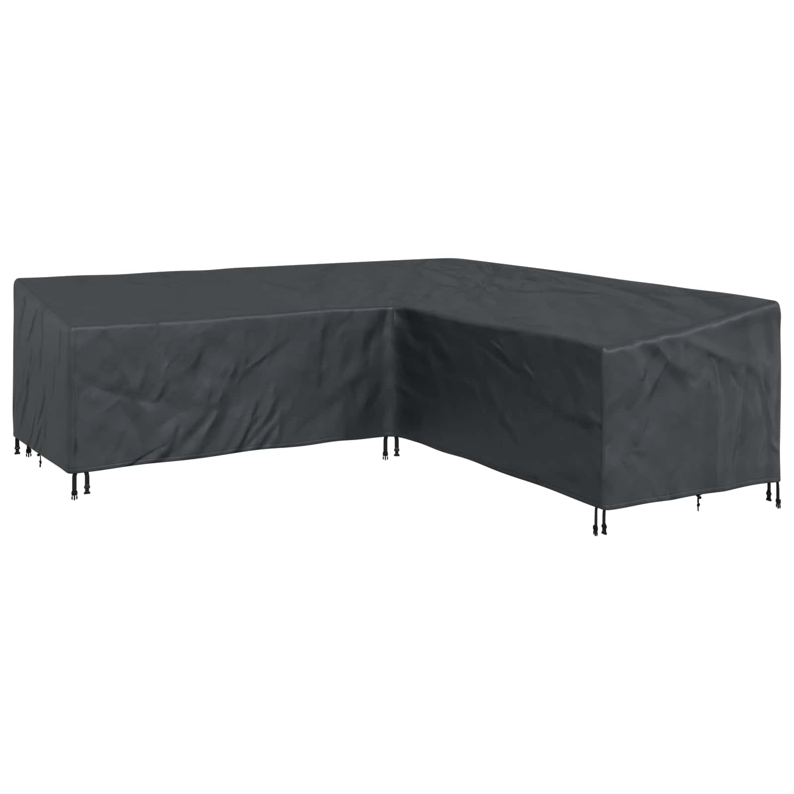 Möbelbezug Schwarz 235 x 235 x 85 cm 210D Oxford Stoff