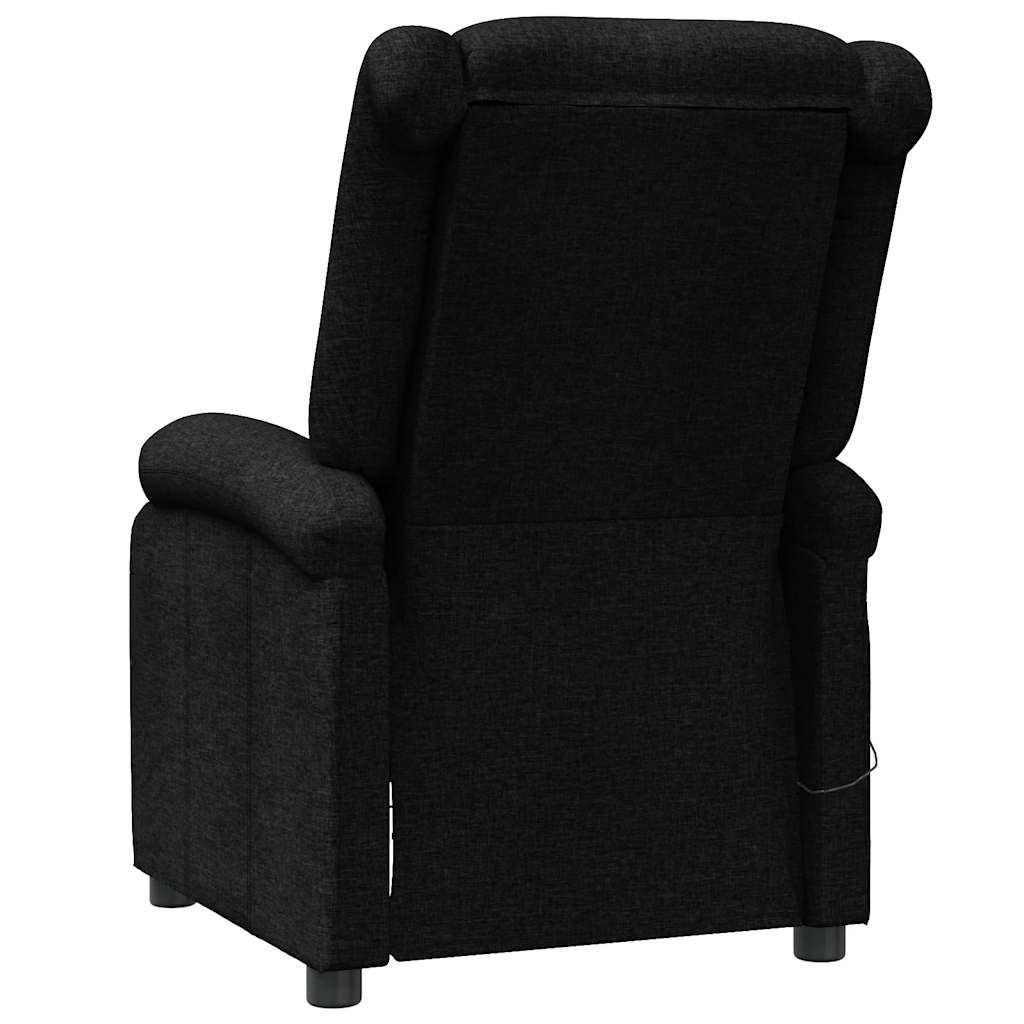 Massagesessel Hellgrau Stoff