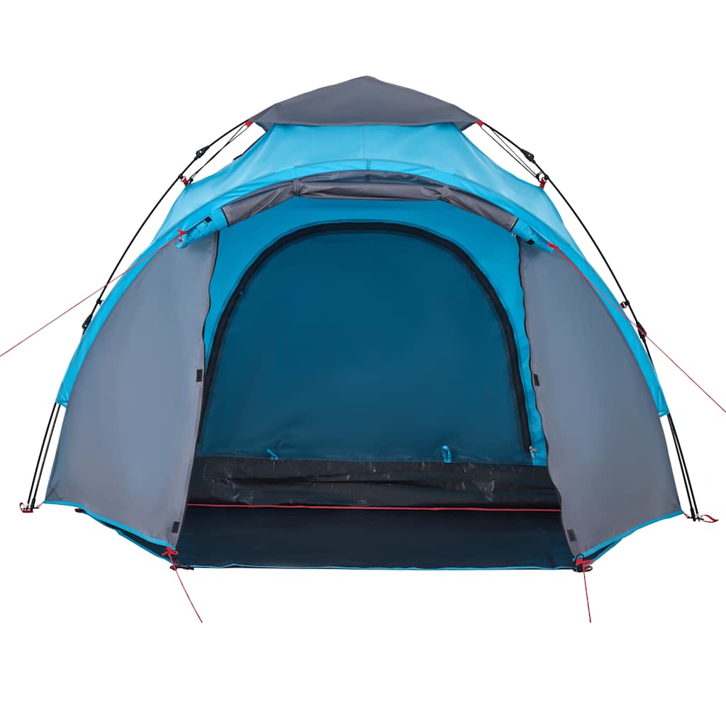 Kuppel-Campingzelt 3 Personen Grün Quick Release
